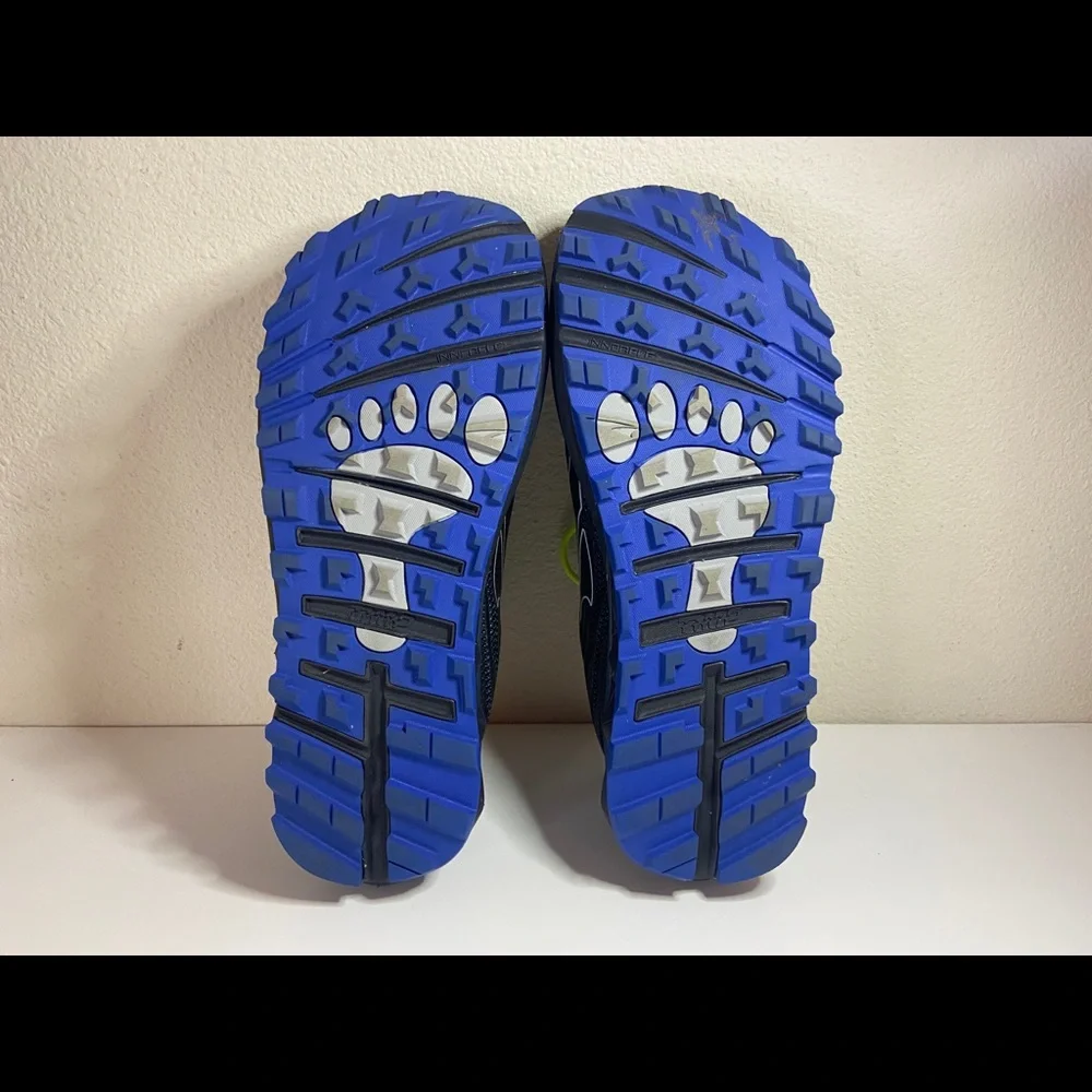 Altra Men's Black with Blue and Neon Yellow Trail Running Shoes